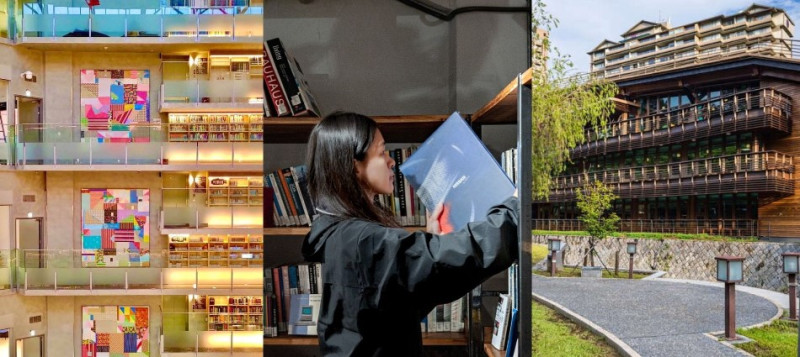 隨著世人審美觀改變，全球也發展出多樣建築風格的圖書館，現在不用飛出國，就能在台灣飽覽多座超美圖書館。   圖：網路溫度計