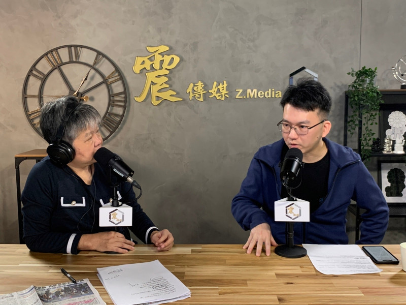 台鐵工會理事長王傑17日接受黃光芹訪問   圖：震傳媒提供