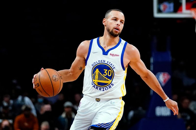 金州勇士球星Stephen Curry樂觀看待傷勢，認為自己能趕得上季後賽首戰。   圖／美聯社／達志影像