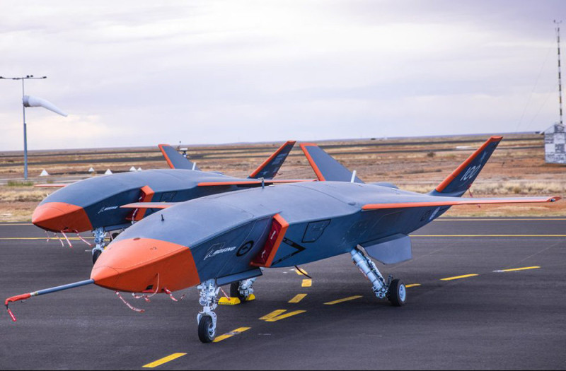 澳洲皇家空軍(RAAF)以澳洲本土物種「幽靈蝙蝠」(Ghost Bat)正式為波音打造的忠誠僚機系統「MQ-28A」命名。   圖：翻攝波音澳洲公司官網