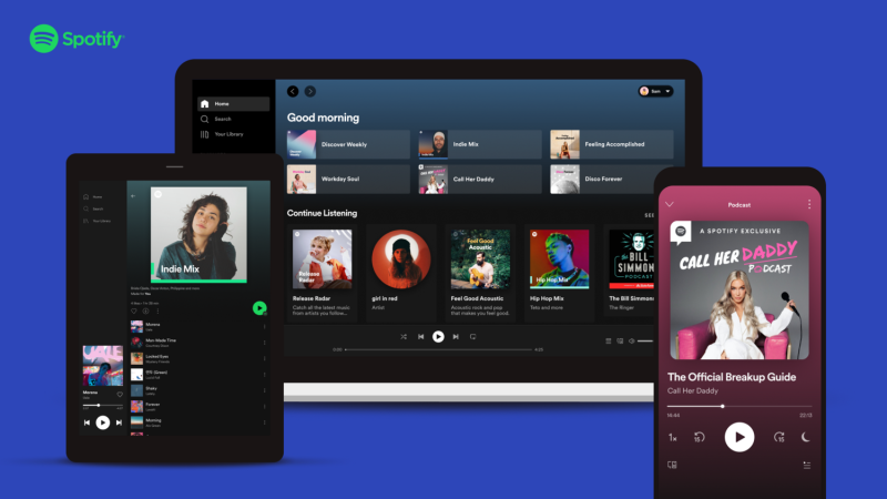 Spotify似乎想要進軍NFT和區塊鏈市場，近期在公開徵Web 3相關的技術人才。   圖：取自Spotify官網