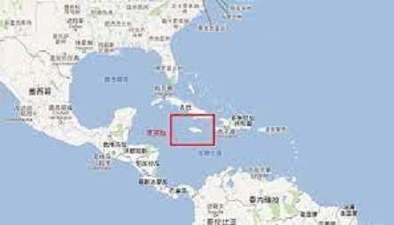 牙買加地理位置圖。   圖 : 翻攝自KK News