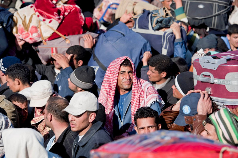 聯合國難民署表示，上週發生的地中海海難事故，高達500位難民死亡，共有41人獲救。   圖：達志影像/美聯社資料照片
