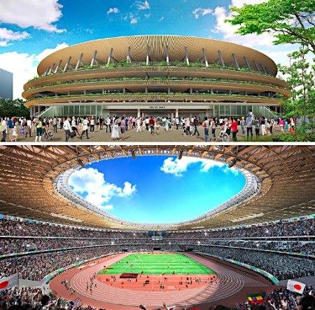 日本投入2020年東京奧運相關作業，為日本帶來建築業榮景，使得勞動力需求達到24年來的最高點。   圖：翻攝安倍晉三臉書