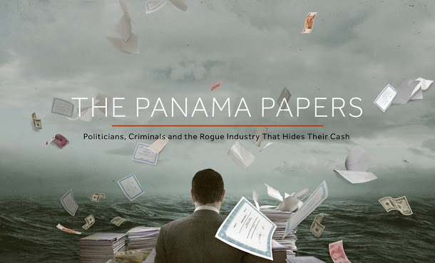 國際調查記者聯盟揭露的巴拿馬文件，在全球掀起政治風暴。   圖：翻攝巴拿馬文件網站