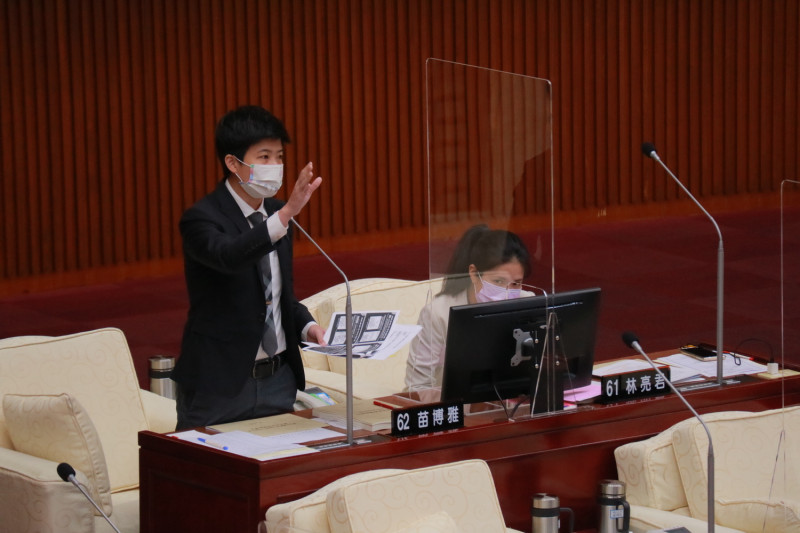 無黨籍台北市議員苗博雅。   圖：苗博雅辦公室 / 提供