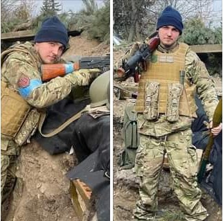 在俄羅斯入侵烏克蘭後，兩名英國男子主動加入國際志願軍團，前往烏克蘭支援對抗俄羅斯。然而2 人在抵達基輔 10 天後，卻決定落跑返英。   圖：取自Think Yoruba First臉書