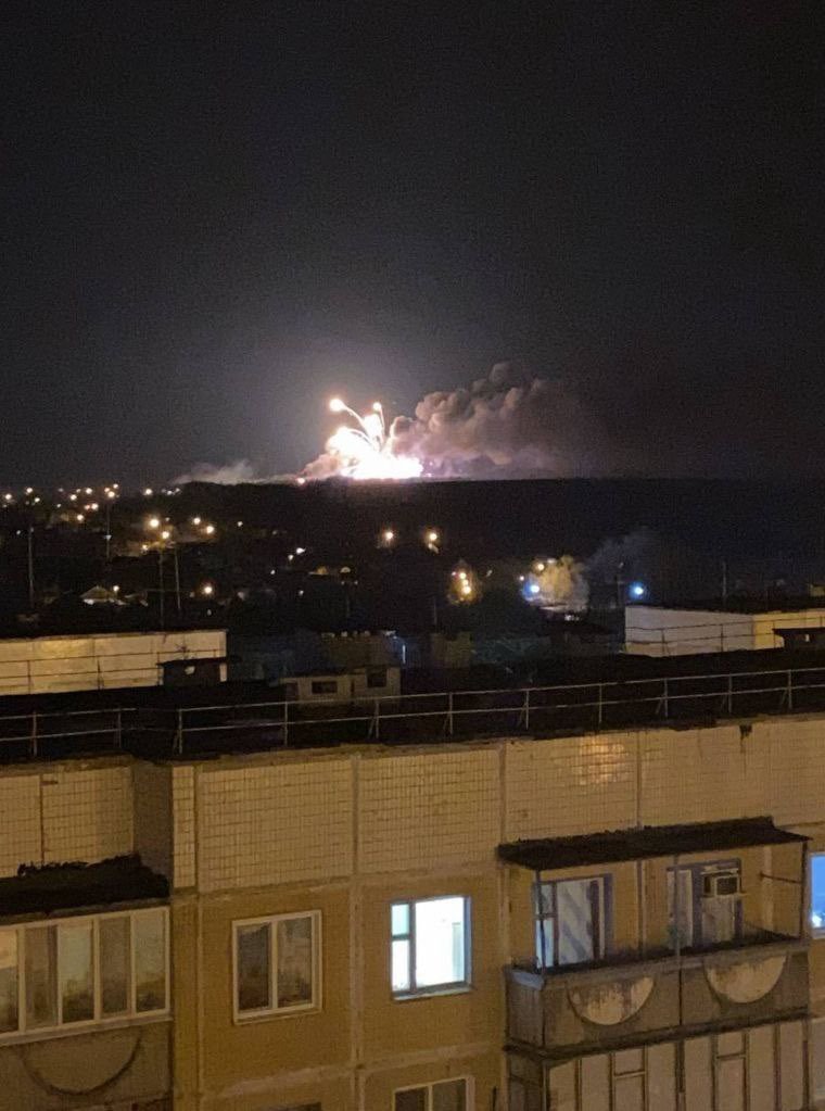 俄羅斯在俄烏邊境的別爾哥羅德州市郊發生一起導彈爆炸事件。(資料照片)   圖：翻攝自Wars on the Brink推特