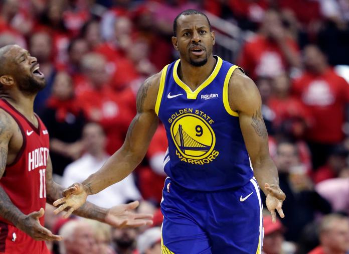 勇士老將Andre Iguodala。   圖／美聯社／達志影像