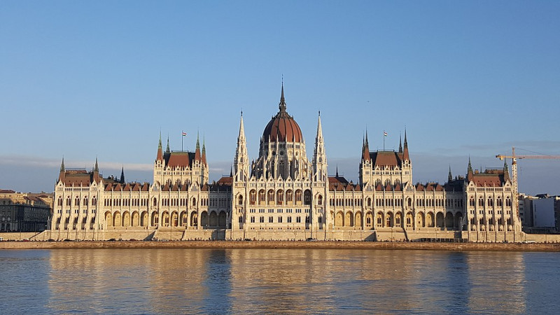 匈牙利今日舉行國會大選   圖：匈牙利國會大廈　取自維基百科　Gabinho攝影／版權規定CC BY-SA 4.0
