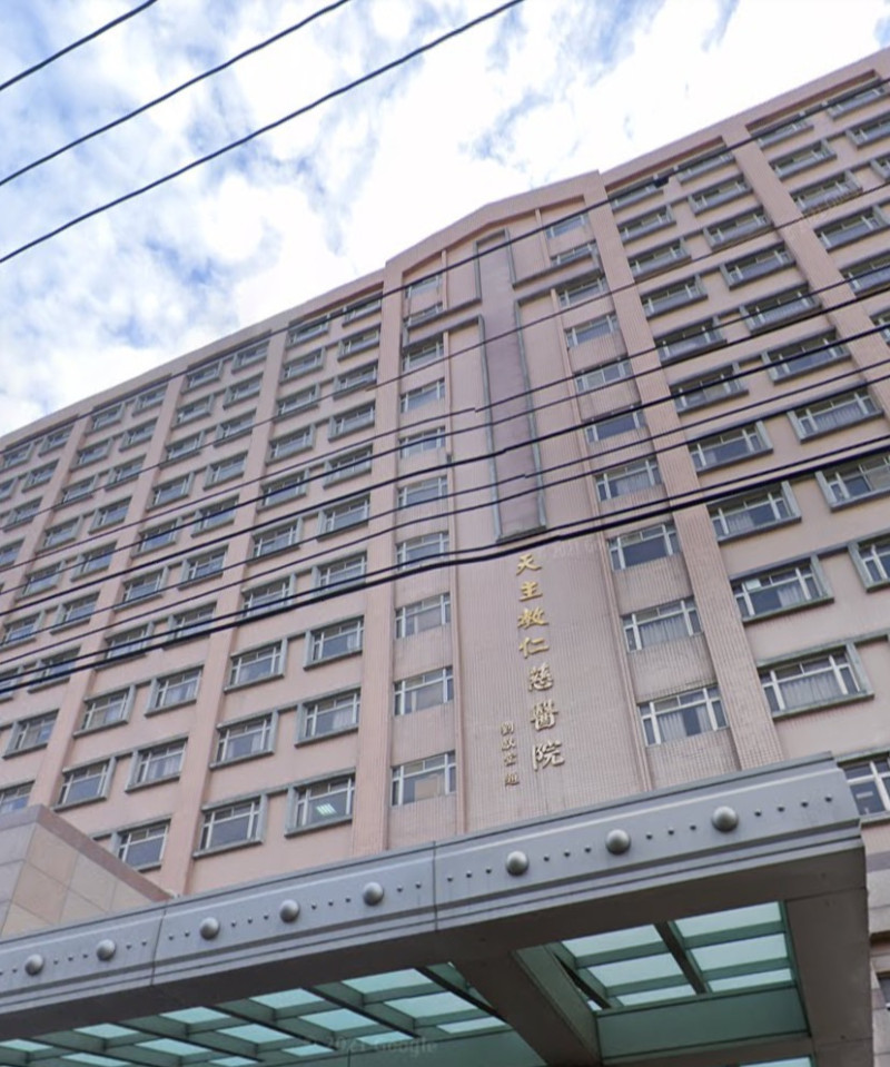 新竹縣湖口仁慈醫院今日再增4例確診。   圖：截取自Google街景