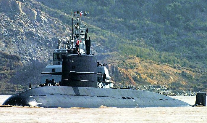 中國039B型潛艦。   圖：翻攝陸網