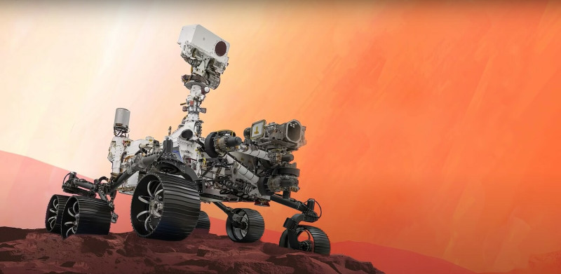 美國太空總署NASA在本月1日於科學期刊《Nature》刊登一篇新論文，內容提到研究團隊透過毅力號探測器錄下火星上的各種聲音。   圖：翻攝自NASA官網