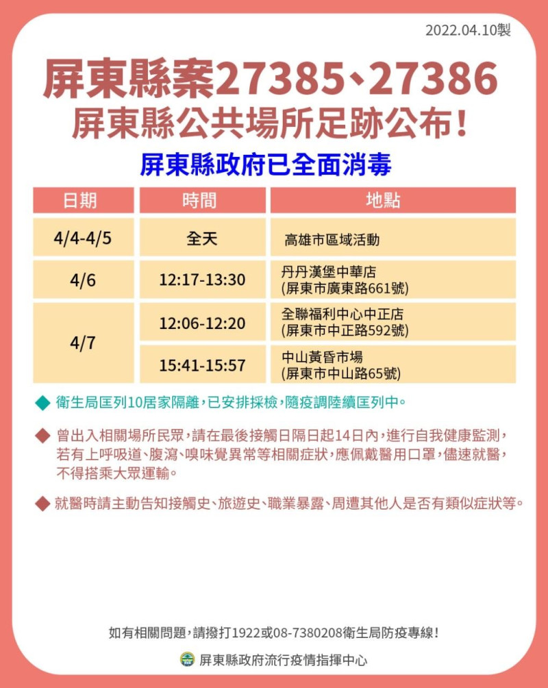 案27385、27386足跡   圖／屏東縣府提供