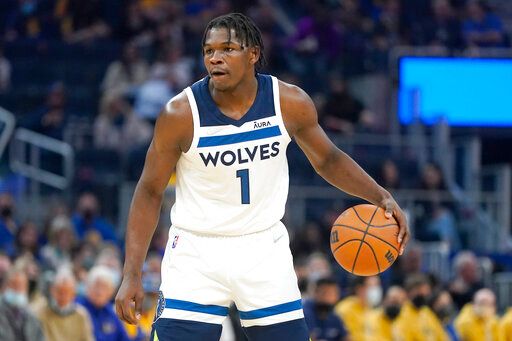 灰狼前鋒Anthony Edwards   圖／美聯社／達志影像