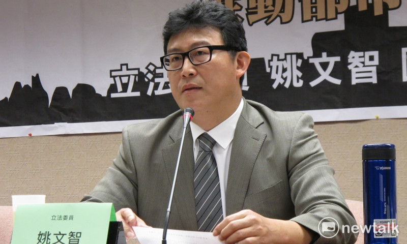民進黨立委姚文智4日舉辦都更公聽會，為下屆台北市長選舉熱身。   圖：林朝億/攝