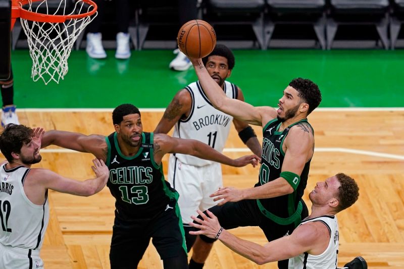 塞爾提克球星Jayson Tatum。   圖／美聯社／達志影像