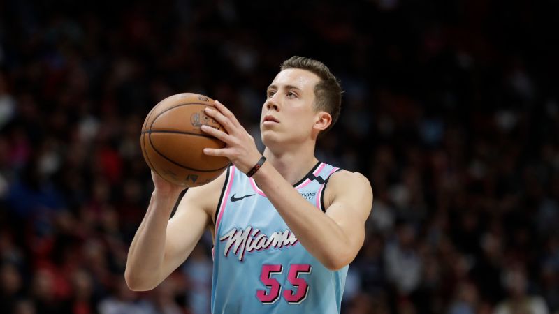 熱火射手Duncan Robinson。   圖／美聯社／達志影像