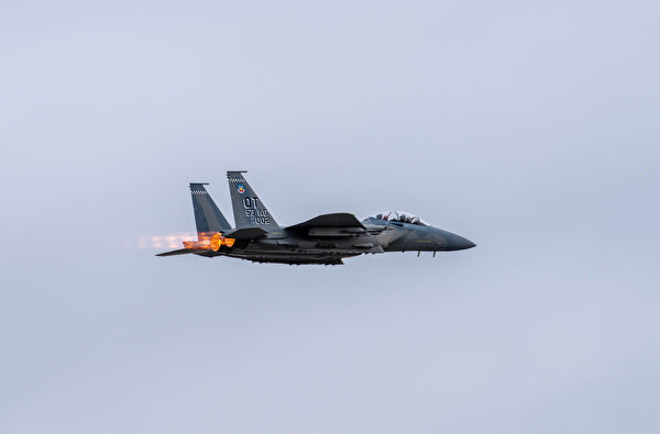 F-15EX 原型機於 2021 年 2 月成功首飛。 翻攝自美國空軍
