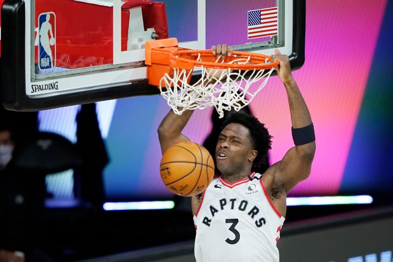 暴龍前鋒OG Anunoby。   圖／美聯社／達志影像