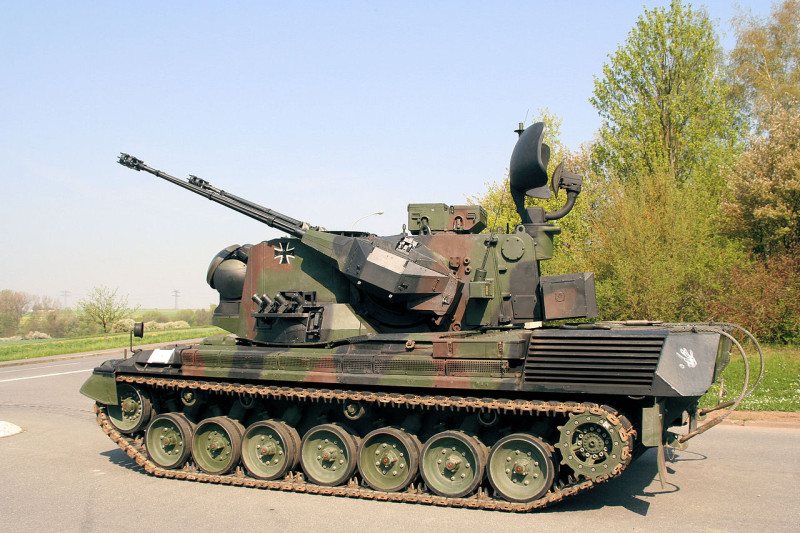 德國「獵豹式」防空坦克。   圖：翻攝維基百科/CC BY-SA 2.0 de