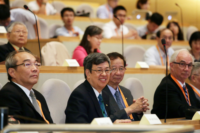 副總統陳建仁14日出席「第23屆太平洋科學大會」（Pacific Science Congress）開幕典禮。   圖：總統府提供