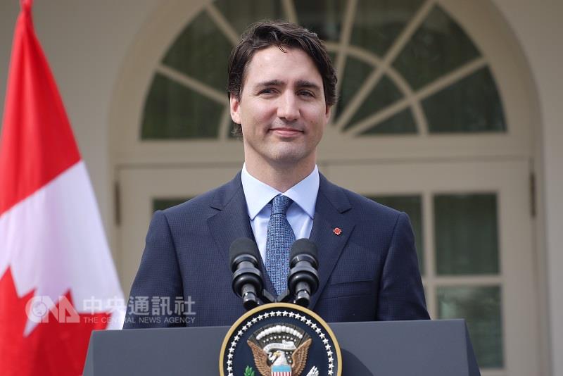 加拿大下議院國會議員於16日表決通過，修改英文版加拿大國歌「喔，加拿大」（O Canada）歌詞。圖為加拿大總理杜魯道。   圖：中央社資料照片
