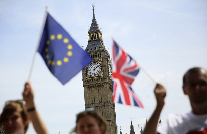 英國將在23日舉行脫歐公投。   圖：達志影像/路透社