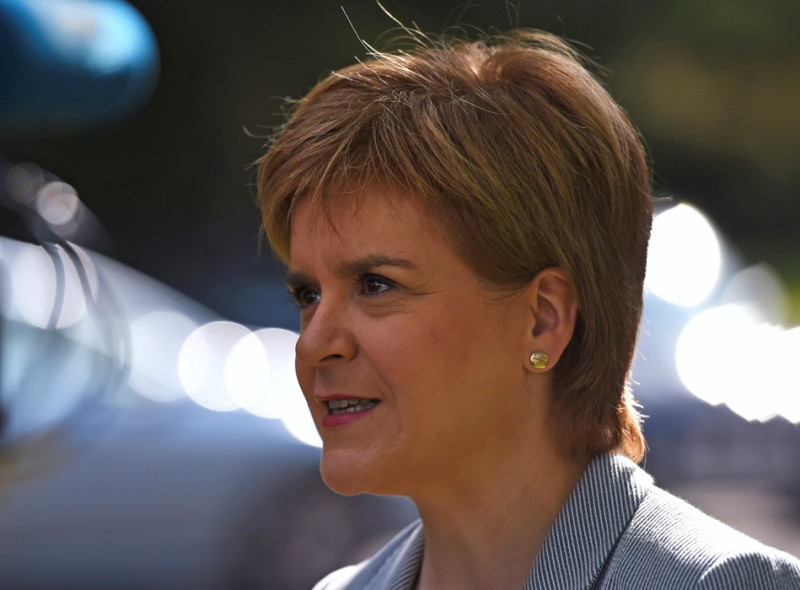蘇格蘭首席部長斯特金指出，儘管2014年蘇格蘭獨立公投的結果是繼續留在英國，但脫離歐盟這種大事將對蘇格蘭造成嚴重的衝擊。   圖：達志影像/路透社