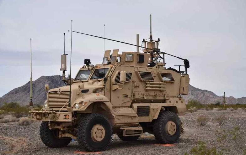 美國陸軍電子戰車。   圖 : 翻攝自中媒/ 手帕網