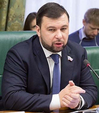 丹尼斯·普希林（Denis Pushilin）為頓內茨克人民共和國（DPR）的領導人   圖：擷取自維基百科