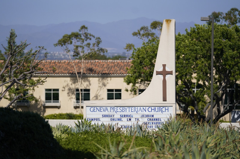 位於美國加州的日內瓦長老會教堂於15日發生槍擊事件，造成1死5傷。   圖：達志影像／美聯社（資料照）
