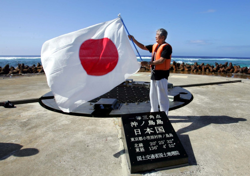 第一屆「台日海洋事務合作對話會議」31日在日本舉行，沖之鳥的議題還是成為焦點。   圖:達志影像/路透社資料照片