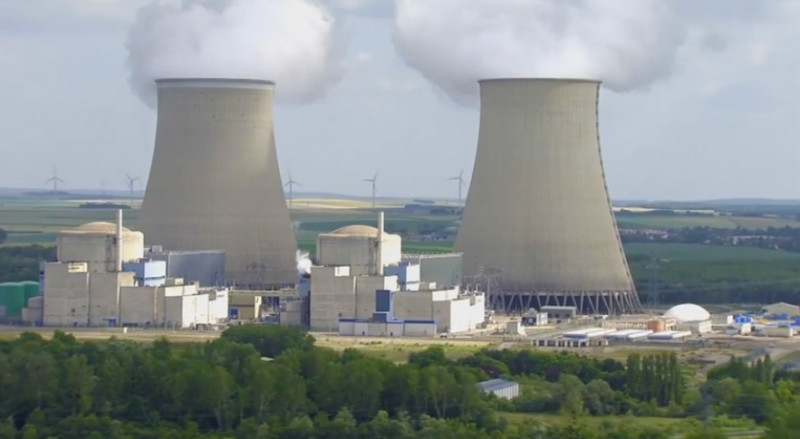 法國電力公司是世界上最大的電力生產商，它在官網上介紹核電廠的特點。   圖：翻攝法國電力公司官網