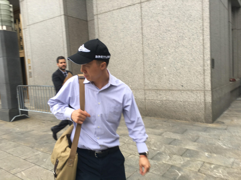 美國聯邦調查局（FBI）華裔電子技師秦昆山，1日現身紐約曼哈頓法庭，對於被指控擔任中國間諜坦承不諱。   圖：達志影像/路透社
