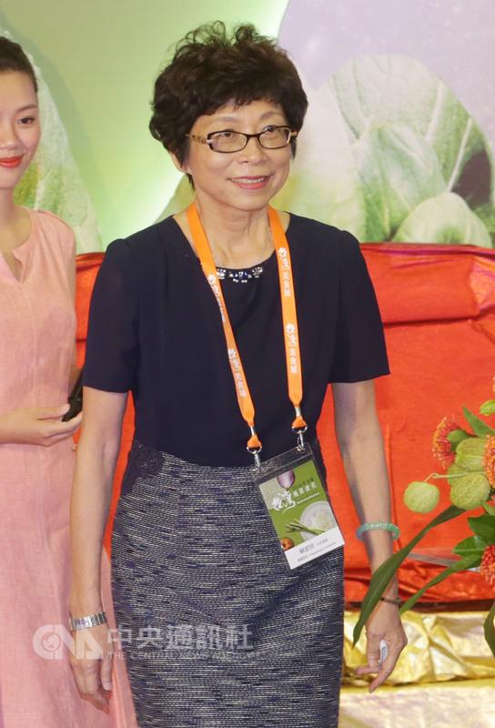 華膳空廚董事長、台灣觀光協會會長賴瑟珍5日出席美食展活動。   圖：中央社