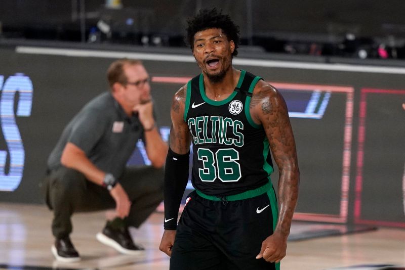 塞爾提克後衛Marcus Smart。   圖／美聯社／達志影像