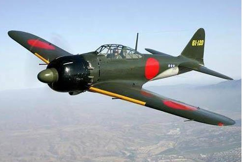 日本零式戰鬥機。   圖 : 翻攝自KKNews