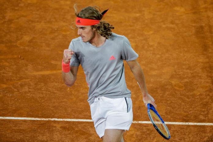 希臘好手Stefanos Tsitsipas。   圖／美聯社／達志影像