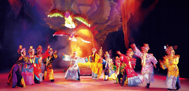 明華園戲劇總團帶來經典戲曲《劉全進瓜》。   台中市政府文化局/提供