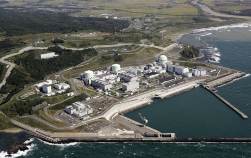 北海道電力公司泊核電廠遭法院勒令停運。   圖 : 翻攝自環球網