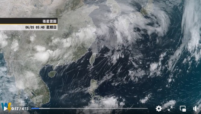 「天氣風險 WeatherRisk」粉專預估，下週鋒面都將在台灣附近南北擺盪，伴隨著較強的西南季風，各地天氣普遍不穩。   圖：翻攝自天氣風險臉書