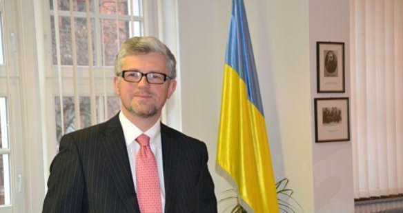 烏克蘭駐德國大使梅利尼克（Andrij Melnyk）。   圖：翻攝自《東方網》