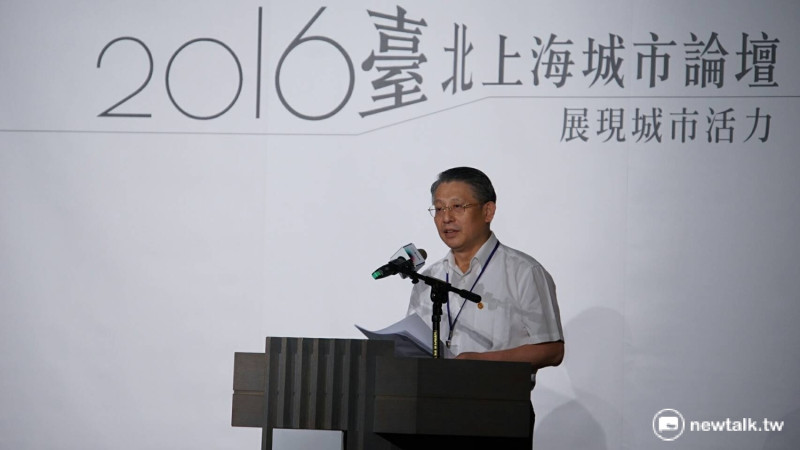 上海市長代表沙海林表示，由於眾所周知的原因，當前台海局勢，「出現我們不願看到的局面」，暗指總統蔡英文並未承認92共識。   圖：呂佳峻/攝
