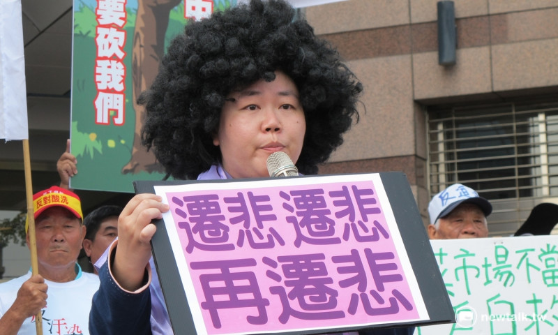 高雄市多個民間團體8月31日北上抗議高雄市長陳菊鴨霸執政。   圖：新頭殼資料照片