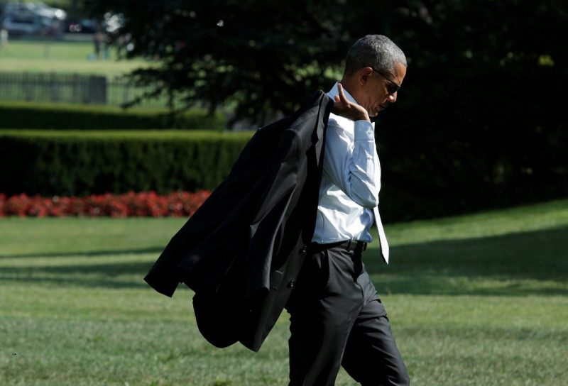 美國總統歐巴馬將於9月初前往亞洲進行他任內最後一次的訪問。   圖：達志影像/路透社