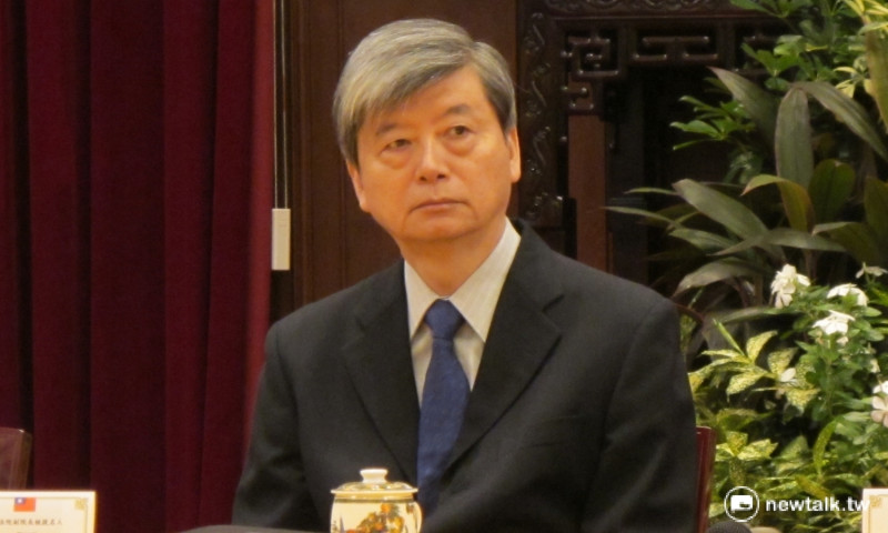 司法院副院長被提名人蔡炯燉1日出席總統府提名記者會。   圖：林朝億/攝