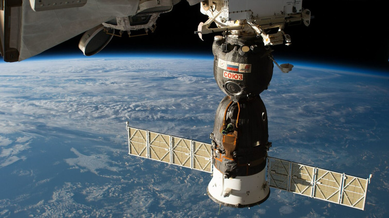 俄羅斯航太（Roscosmos）指出，美國花 20 億盧布支付該國太空人乘坐俄國「聯盟」號（Soyuz）太空梭前往國際太空站的費用。（圖為聯盟號）   圖：擷自美國太空總署（NASA）