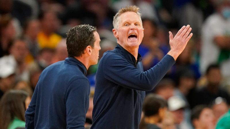 勇士主帥Steve Kerr。   圖／美聯社／達志影像