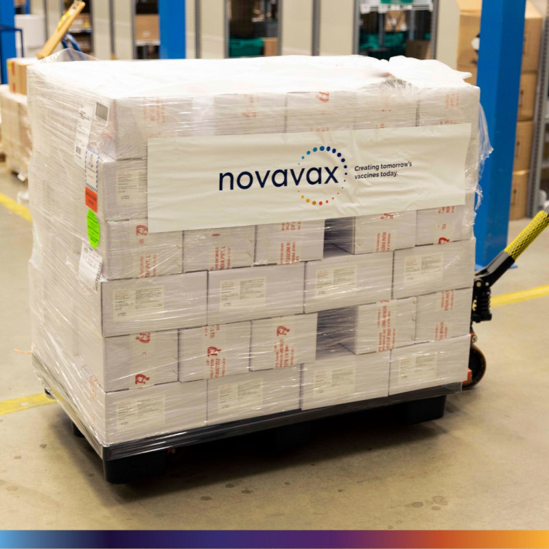 衛福部食藥署宣布通過Novavax疫苗的緊急使用授權，可專案輸入。   圖：翻攝Novavax臉書